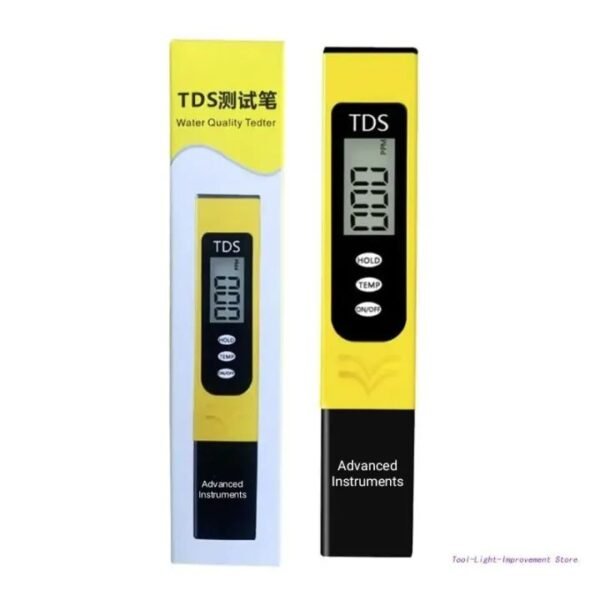 Portable LCD Digital TDS Water Tester Pen for Aquarium and Pool